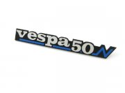 Schriftzug vespa50N Seitenhaube Vespa PK
