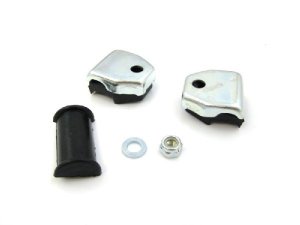 Klemmspiegel CUPPINI rechts /links, rund,  100mm, Chrom Vespa alle Modelle