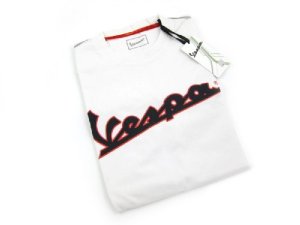 T-shirt Vespa wei 100% Baumwolle Gre M