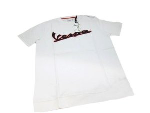 T-shirt Vespa wei 100% Baumwolle Gre M