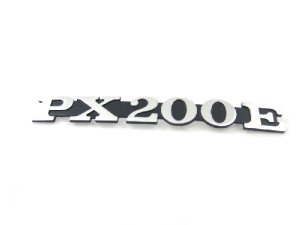 Schriftzug PX200E Seitenhaube Piaggio Vespa PX