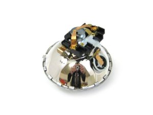 Scheinwerfer SIEM 105mm Echtglas Vespa V50