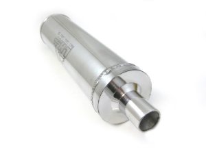Schalldmpfer LTH fr Road & Midrange Auspuff Alu poliert mit BSAU Nummer Vespa PV, V50, PK