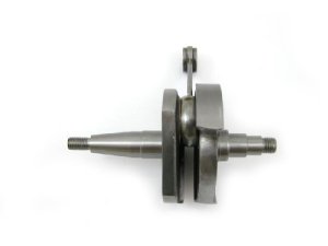Rennwelle Mazzucchelli Race Drehschieber Hub: 43,0mm Pleuel: 87,0mm Konus 19/20mm, M10, mit Kartpleuel Vespa V50, PK S