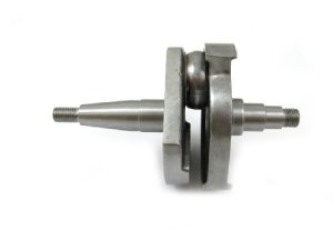 Rennwelle Mazzucchelli Race Drehschieber Hub: 43,0mm Pleuel: 87,0mm Konus 19/20mm, M10, mit Kartpleuel Vespa V50, PK S