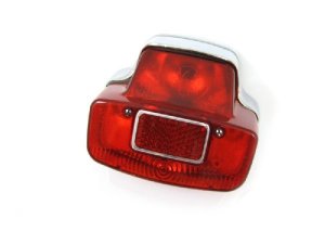 Rücklicht metall verchromt Siem Vespa VNB, GL, Sprint,...