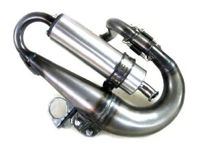 Rennauspuff PM 40 Evolution für Vespa 90/R/SS/100/125...