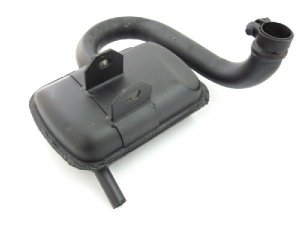 Auspuff SITO für Vespa P80 -150X/PX80-150E/Lusso/MY/P150S...