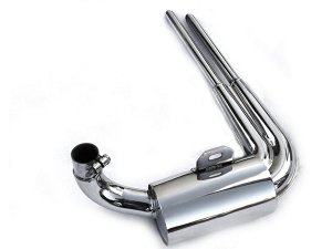 Rennauspuff Replika Sport für Vespa 200 Rally/P200E/PX200...