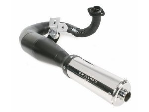 Rennauspuff SIP EVO NT für Vespa T5 Stahl, schwarz,...