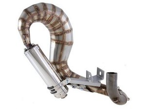 Rennauspuff SIP Performance Curly für Vespa 125 TS/PX80...