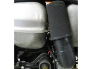 Ansaugbalg mit Luftfilter 60mm remote schwarz Lambretta
