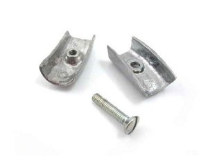Endstck Beinschild Trittleiste unten (ital.) Lambretta Li3, LiS, SX, TV, GP/dl