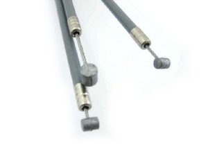 Bowdenzugsatz BGM Pro Teflon geflochten grau Lambretta Li2, Li3, LiS, SX. GP/dl 