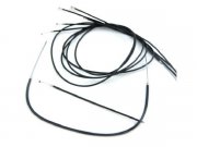 Bowdenzugsatz BGM Pro Teflon geflochten schwarz Lambretta...
