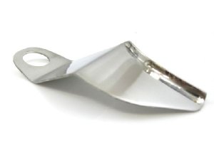 Fhrungsblech Zge / Chokehebel Edelstahl Lambretta Li3, LiS, SX, TV3, dl, GP