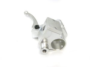 Bremspumpe, Lichtschaltergehuse LTH two in one hydraulisch oval Lambretta LiS, SX, TV, GP/dl