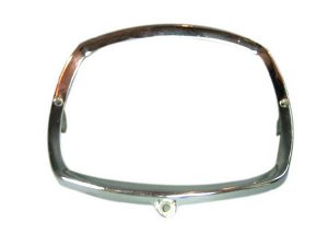 Scheinwerferzierring Alu verchromt Lambretta GP/dl