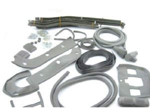Gummiteilekit grau Lambretta GP/dl