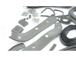 Gummiteilekit grau Lambretta GP/dl