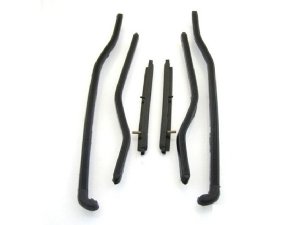 Trittleistensatz hinten plastik (6 Stück) Lambretta GP/dl