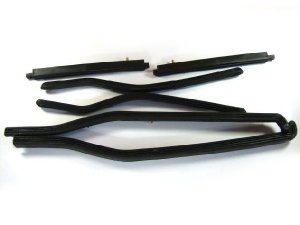 Trittleistensatz hinten schwarz (6 Stück) (ital.)...