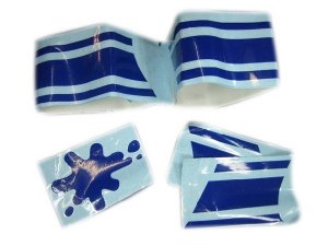 Aufkleberset blau Lambretta GP/dl