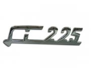 Emblem Beinschild Lambretta Li225
