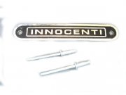 Schriftzug Sitzbank Innocenti Lambretta
