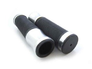 Griffe Capelli silber/schwarz 22mm (Paar)