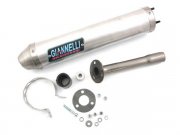 Schalldmpfer oval aluminium 360/26mm