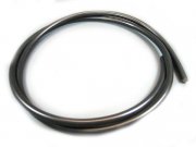 Zndkabel schwarz 100cm / Qu. 7mm
