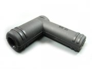 Zndkerzenstecker Gummi schwarz ohne Nippel