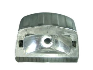 Rcklicht Alu poliert Lambretta GP/dl