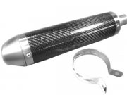 Schalldmpfer 28mm Carbon oval