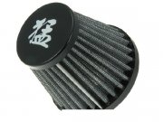 Performanceluftfilter STR8, Anschluss gerade 35/28mm, weiss