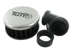 Luftfilter TunR Air Cool, 90°, Anschlussweite 28mm /...