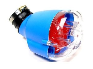 Luftfilter Doppler Venturi-Air-System NewStyle, blau - Filter rot