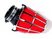 Rennluftfilter Malossi  E5 rot/chrom (38mm)