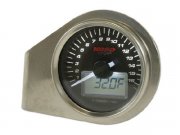 Drehzahlmesser KOSO GP Style III 55, RPM / TEMP, rund,...