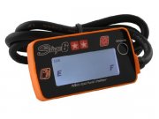 Tankanzeige (Benzinstandmesser) LCD mini Stage6 Orange...