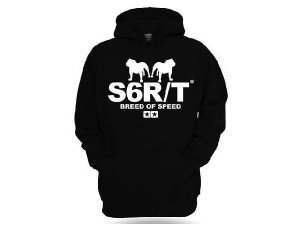 Hoody Stage6 R/T, unzipped, schwarz, Größe XL