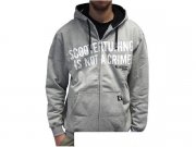 Zipped Hoody Oldschool, scootertuning is not a crime,...