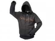 Hoody TuningCrew, zipped,  schwarz/ braun, Gre S