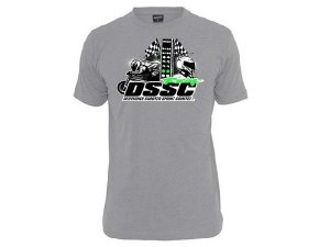 T-Shirt DSSC, grau, Gre L