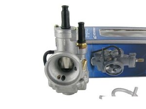 Vergaser Polini CP 23mm, vorbereitet für Zugchoke, Öl- und