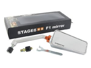 Spiegel Stage6 F1, rechts, M8, aluminium