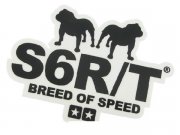 Aufkleber Stage6 R/T, transparent, Breed of Speed, 91 x...