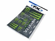 Stickerset (Stickerbogen) Monster Energy, 49x33cm