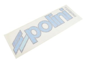 Aufkleber Polini , Logo, 34 x 11cm